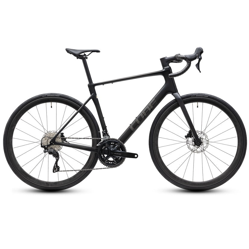 Cube Attain C:62 Race Racercykel - Carbon`N`Coalchrome