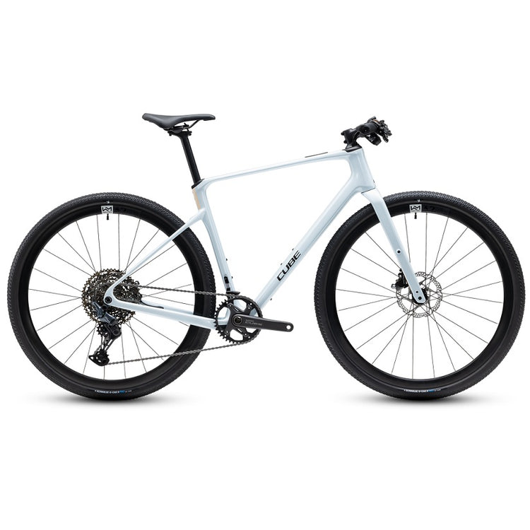 Cube Nulane C:62 SLX Herre City Gravel bike - Glacier´n´black