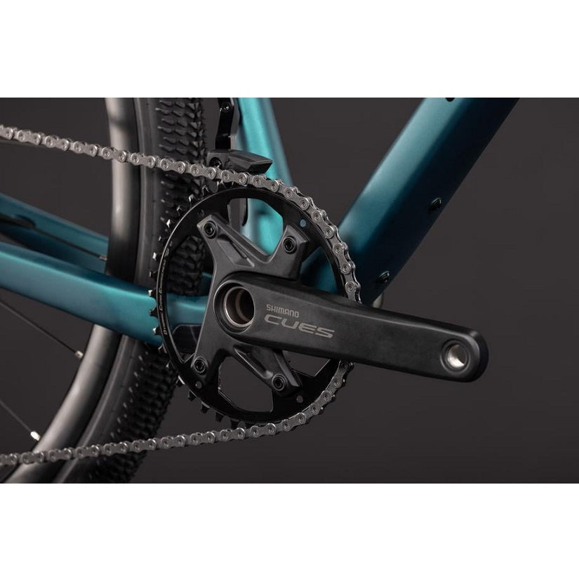 Cube Nulane C:62 SLX Herre City Gravel bike - Metallicpetrol´n´black