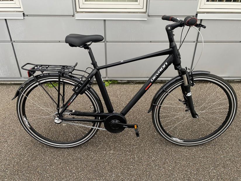 Devron City-Classic 3G Herrecykel - Mat Sort