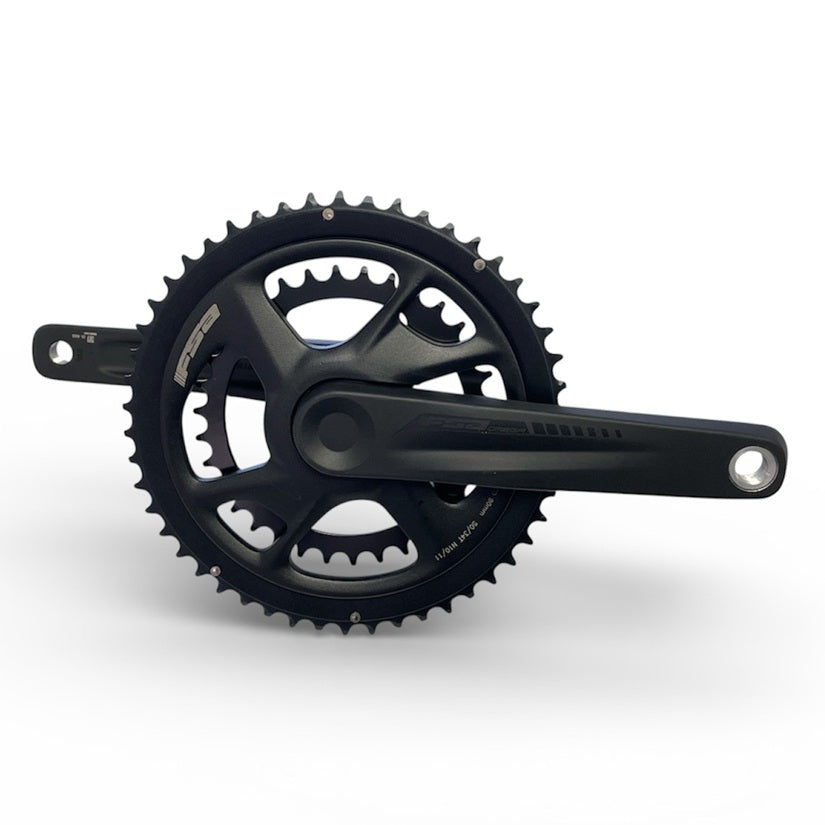 FSA Omega Modular MegaExo kranksæt 50-34T 2x10-11speed 175mm Sort