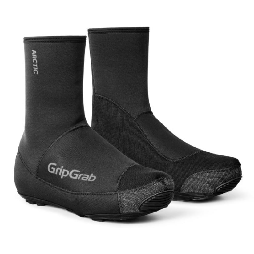 GripGrab Arctic 2 Vandtæt Deep vinter Skoovertræk - Gravel