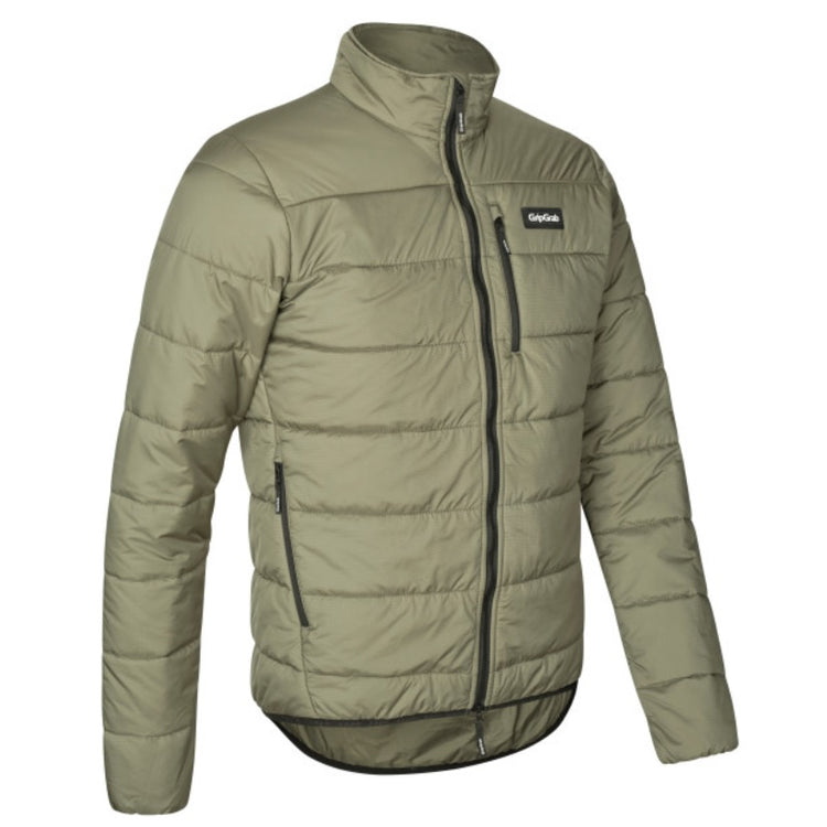 GripGrab EXPLR Insulated Cykeljakke - olive green
