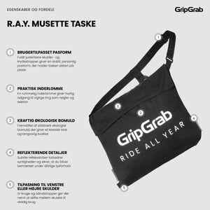GripGrab R.A.Y. Musette Taske