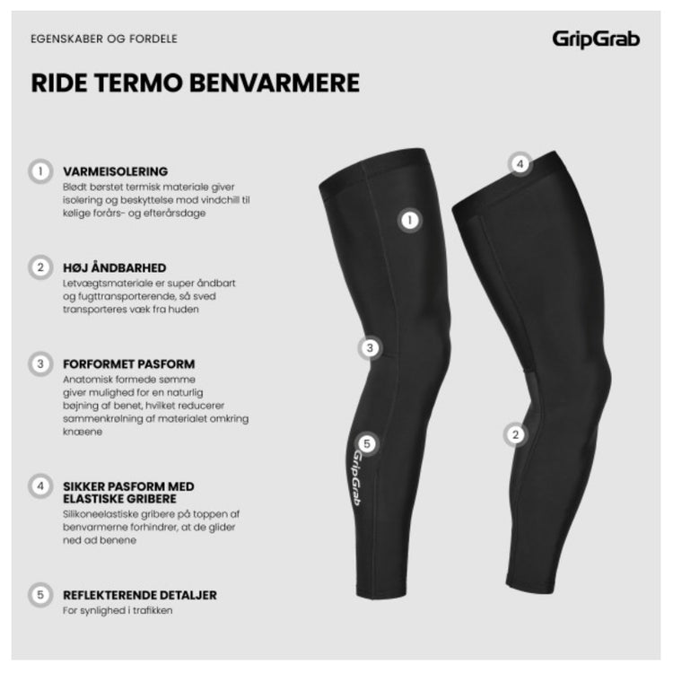 GripGrab Ride Termo Benvarmere black