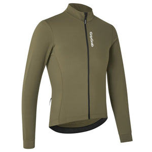 GripGrab Ride Thermal Cykeltrøje - olive green