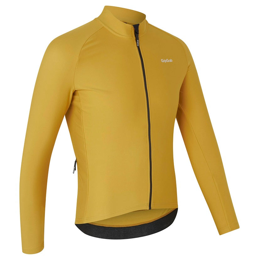 GripGrab ThermaPace Cykeltrøje - Mustard Yellow