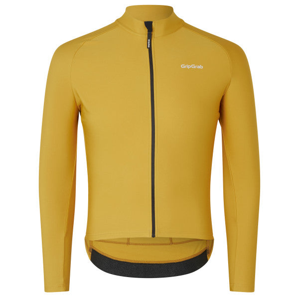 GripGrab ThermaPace Cykeltrøje - Mustard Yellow