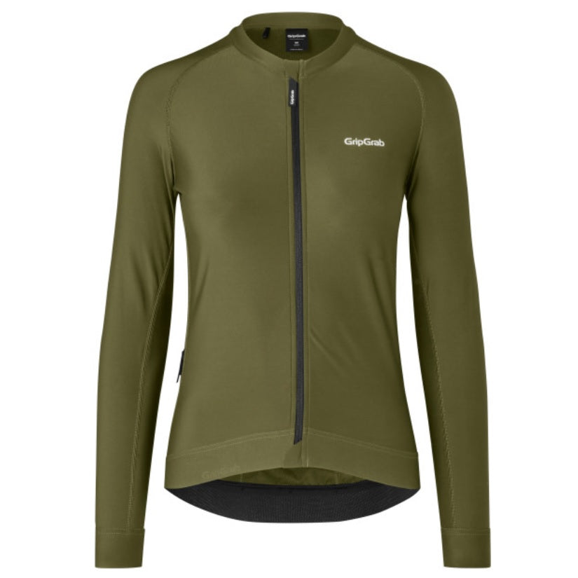 GripGrab PACR Cykeltrøje - Women - Olive Green