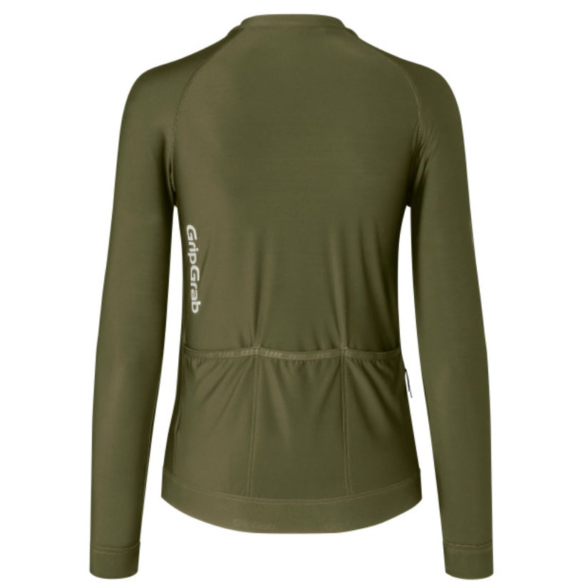 GripGrab PACR Cykeltrøje - Women - Olive Green
