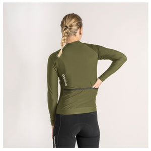GripGrab PACR Cykeltrøje - Women - Olive Green