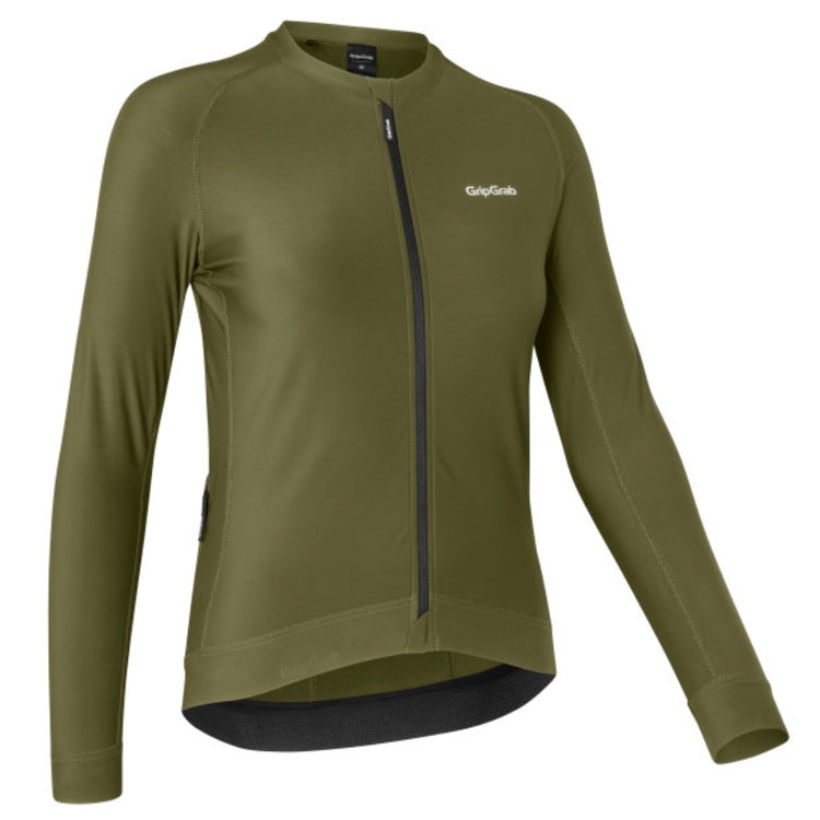 GripGrab PACR Cykeltrøje - Women - Olive Green