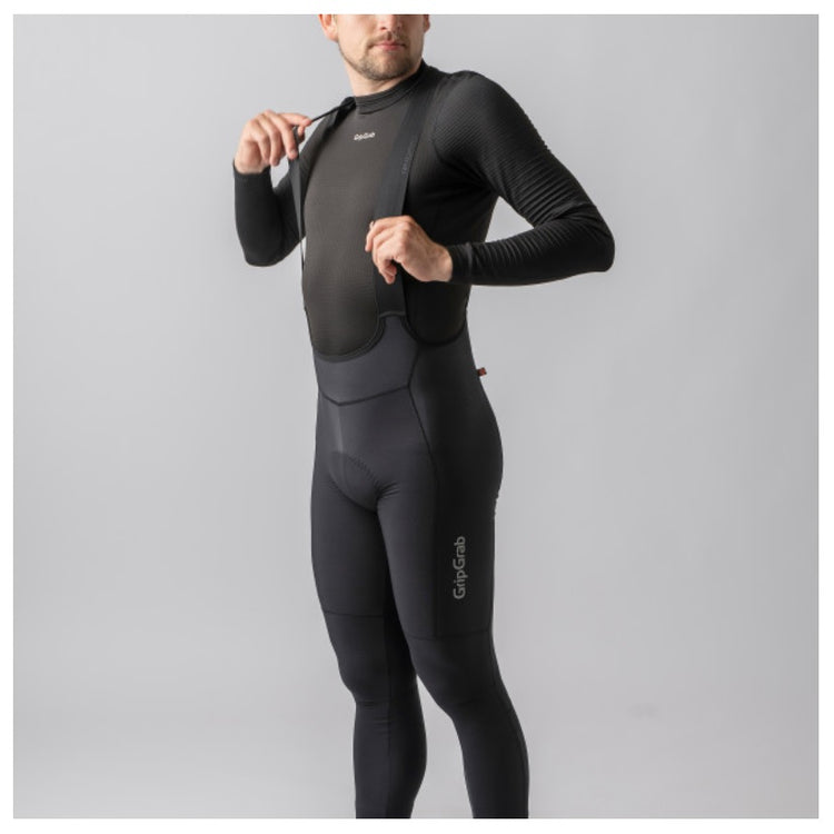 GripGrab PACR Thermo Lange Cykelbukser - black
