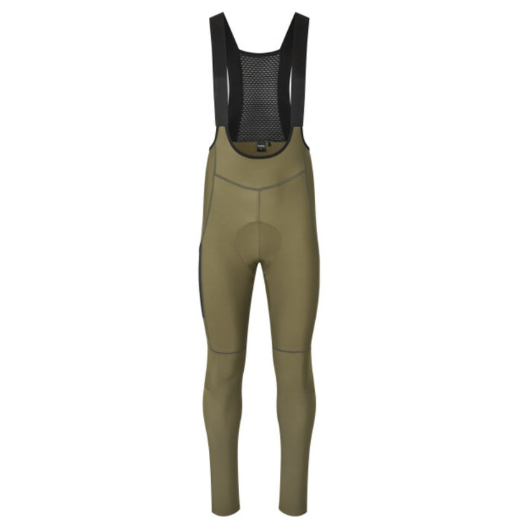 GripGrab PACR Thermo Lange Cykelbukser - olive green