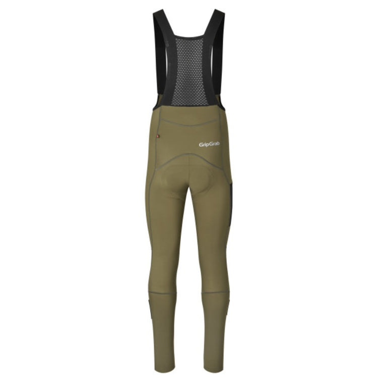 GripGrab PACR Thermo Lange Cykelbukser - olive green