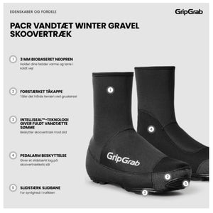 GripGrab PACR Vandtæt Vinter Gravel Skoovertræk