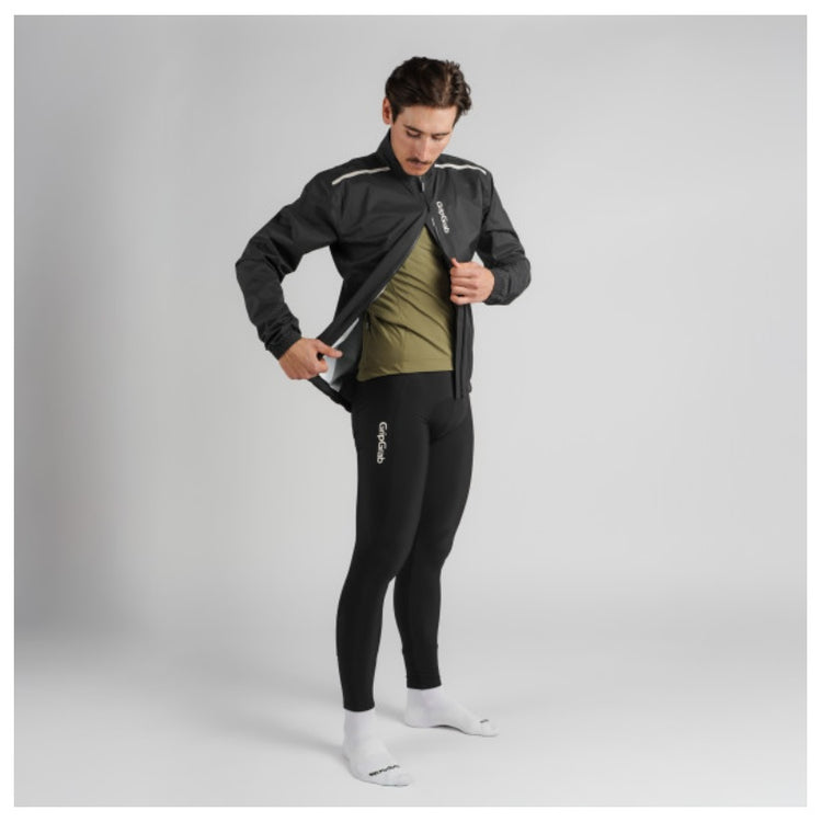 GripGrab Ride Vandtæt letvægtsjakke - black