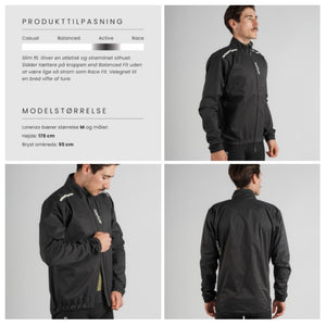 GripGrab Ride Vandtæt letvægtsjakke - black