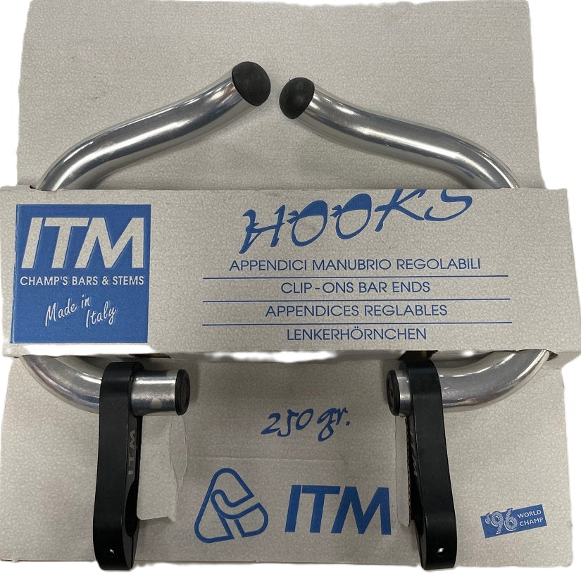 ITM Hooks Clip-On Bar Ends - Vintage