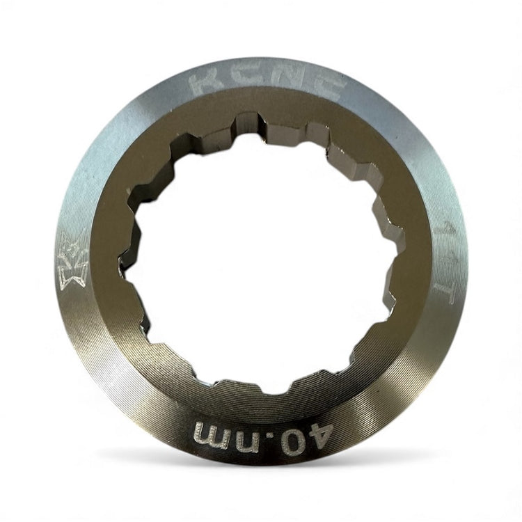 KCNC Låsering 11T 9-10 speed Shimano kassette Sølv