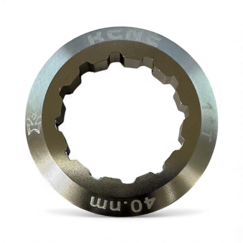 KCNC Låsering 11T 9-10 speed Shimano kassette Sølv