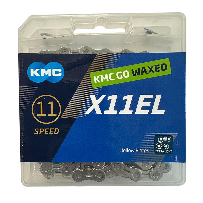 KMC X11EL Go Waxed 11 speed kæde - Voksbehandlet