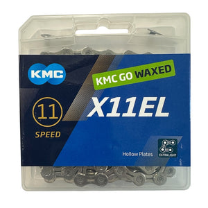 KMC X11EL Go Waxed 11 speed kæde - Voksbehandlet