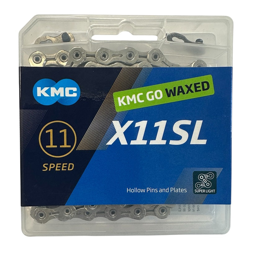 KMC X11SL Go Waxed 11 speed kæde - Voksbehandlet