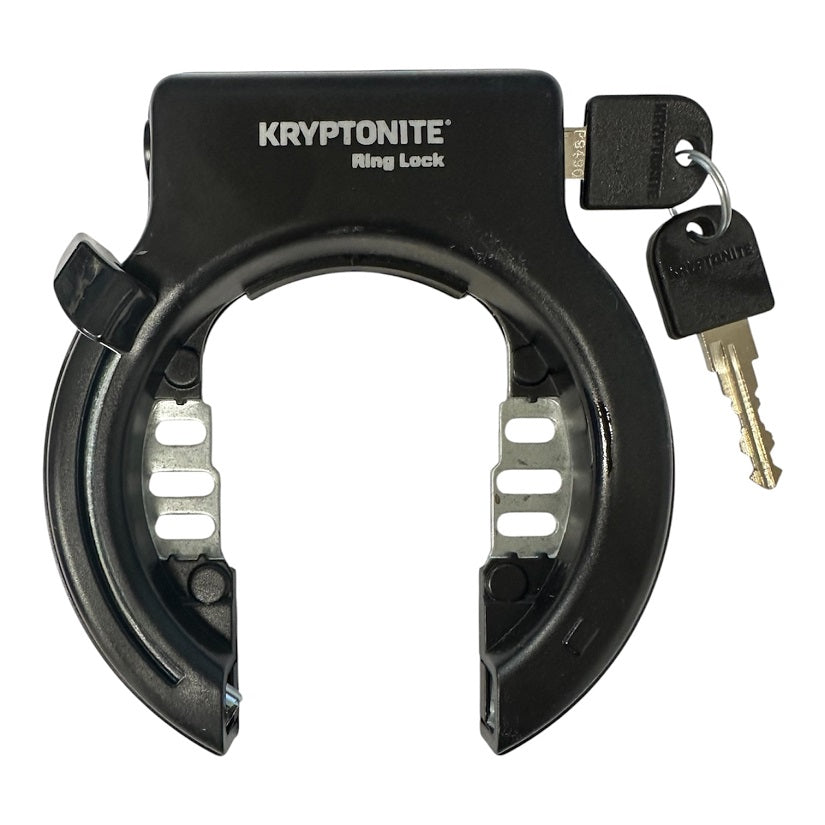 Kryptonite Ring Lock Cykellås - Plug in - Godkendt