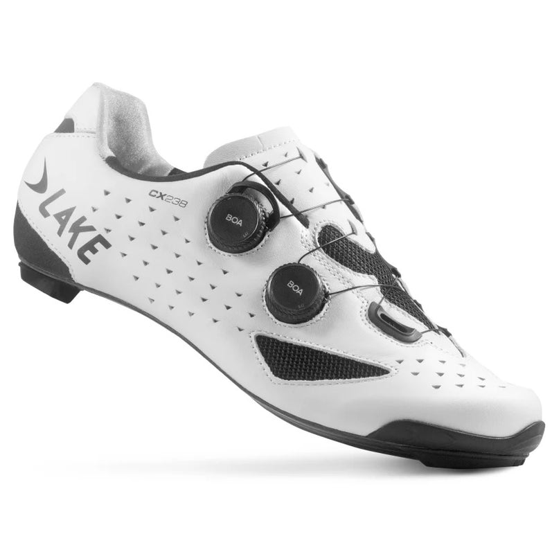 Lake CX238 Cykelsko - Hvid/Hvid