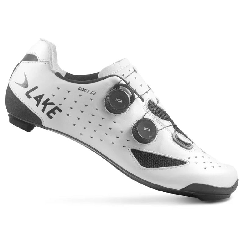 Lake CX238 Cykelsko - Hvid/Hvid