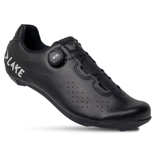 Lake CX178-X Cykelsko - Wide/Bred - Black/Silver