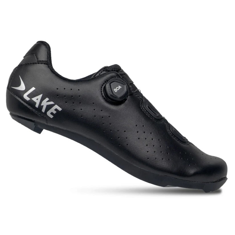 Lake CX178 Cykelsko - Regular - Black/Silver