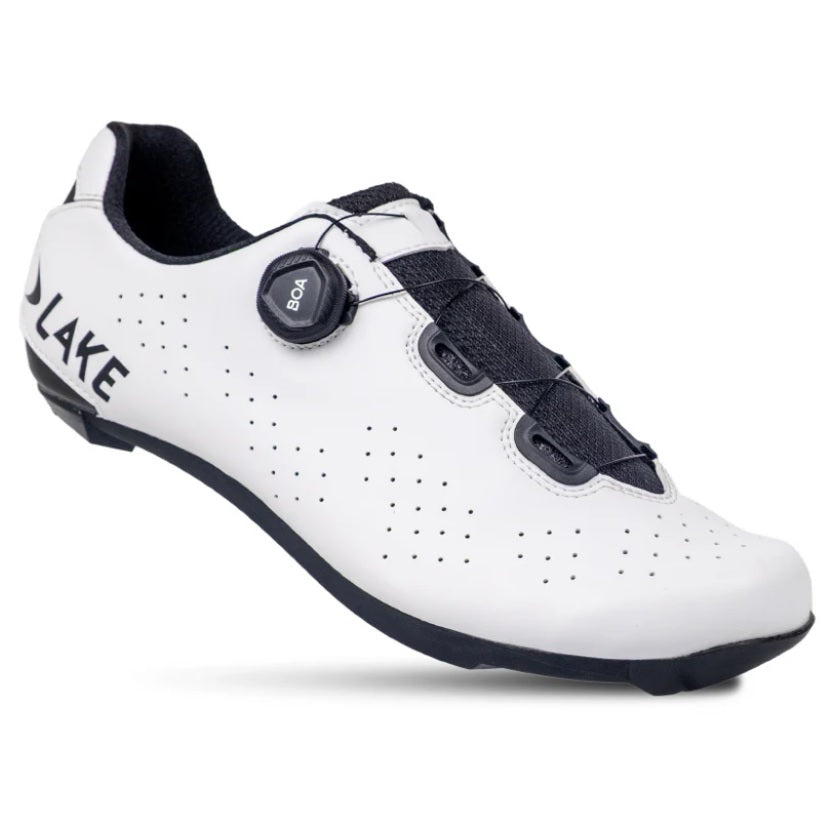 Lake CX178 Cykelsko - Regular - White/Black
