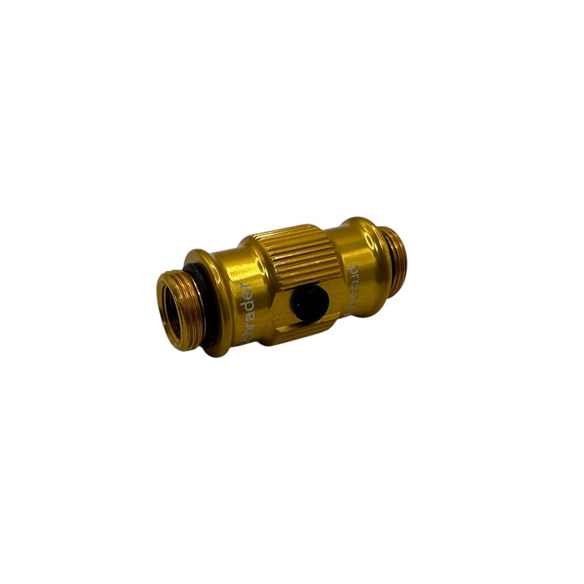 Lezyne Flip-Thread Chuck Valve Cap ABS guld