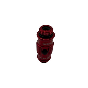 Lezyne Flip-Thread Chuck Valve Cap ABS - Rød