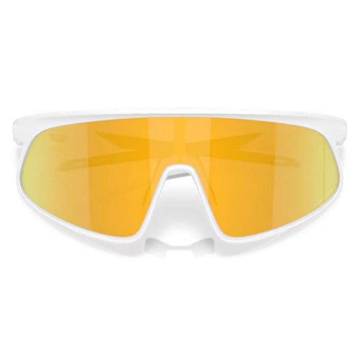 Oakley RSLV Solbriller - Matt White/Prizm 24K