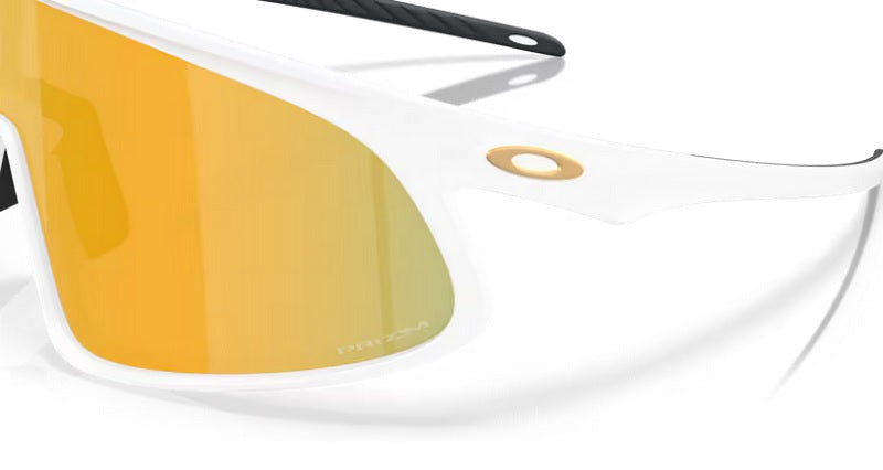 Oakley RSLV Solbriller - Matt White/Prizm 24K