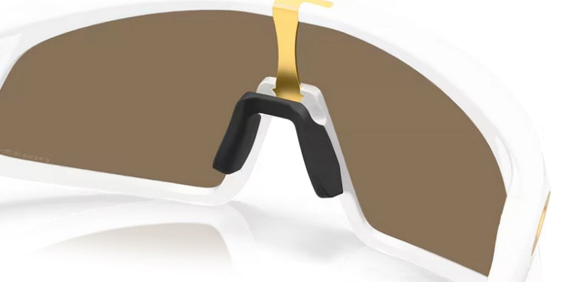 Oakley RSLV Solbriller - Matt White/Prizm 24K