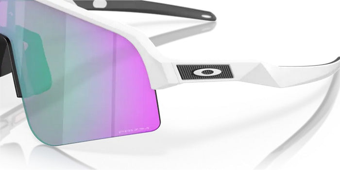 Oakley Sutro Lite Sweep Solbriller - Matt White/Prizm Road Jade