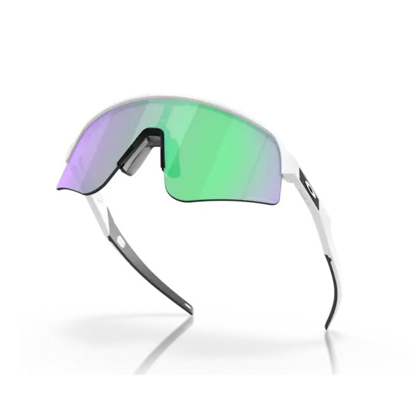 Oakley Sutro Lite Sweep Solbriller - Matt White/Prizm Road Jade