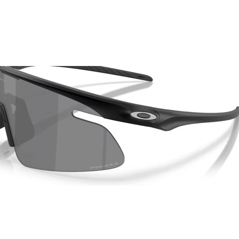 Oakley RSLV Lite Solbriller - Prizm Black lenses, Matte Black Frame