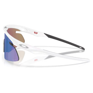 Oakley RSLV Lite Solbriller - Prizm Sapphire lenses, Matte White Frame