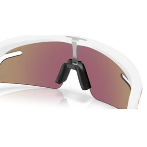 Oakley RSLV Lite Solbriller - Prizm Sapphire lenses, Matte White Frame