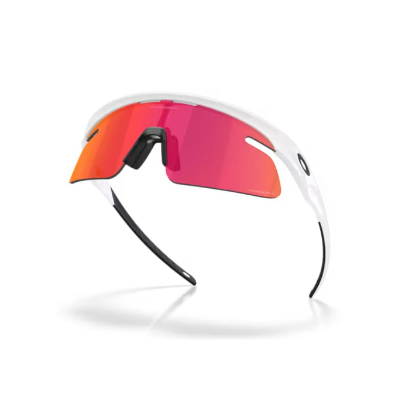Oakley RSLV Lite Solbriller - Prizm Field lenses, Matte White Frame