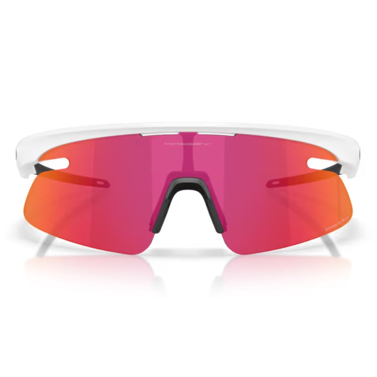 Oakley RSLV Lite Solbriller - Prizm Field lenses, Matte White Frame