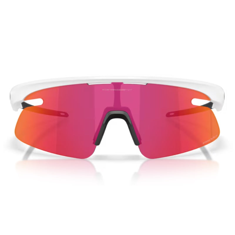 Oakley RSLV Lite Solbriller - Prizm Field lenses, Matte White Frame