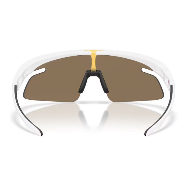 Oakley RSLV Lite Solbriller - Prizm 24K lenses, Matte White Frame