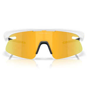 Oakley RSLV Lite Solbriller - Prizm 24K lenses, Matte White Frame