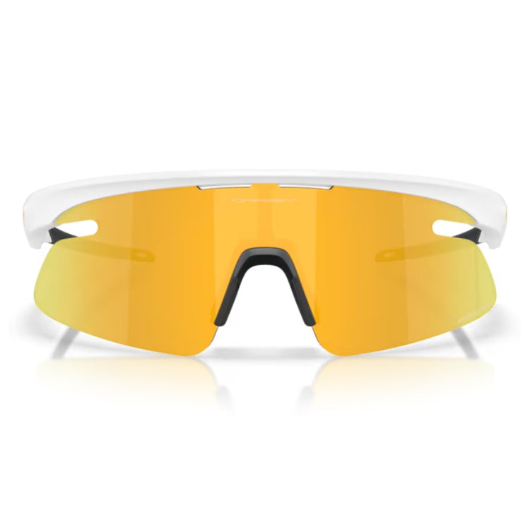Oakley RSLV Lite Solbriller - Prizm 24K lenses, Matte White Frame